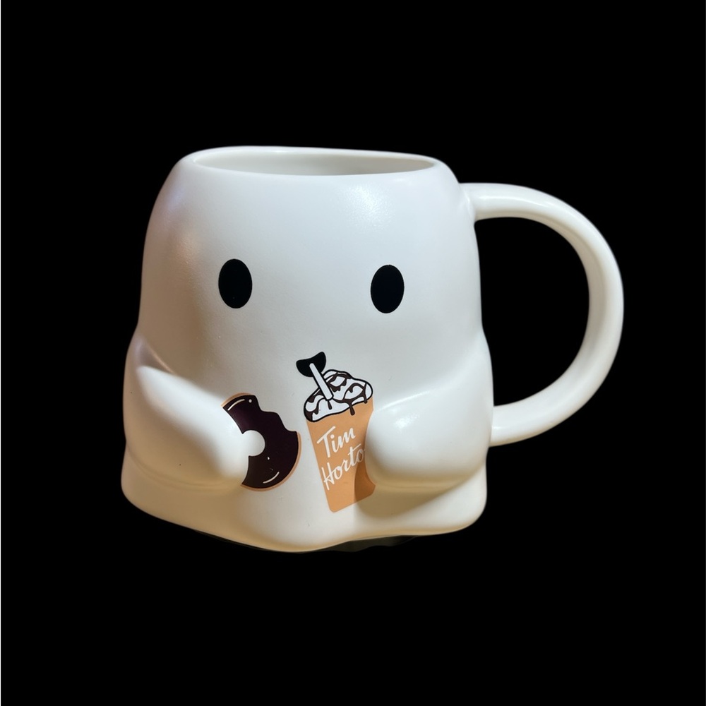 2024 Tim Hortons limited edition color changing Ghost Mug - White
